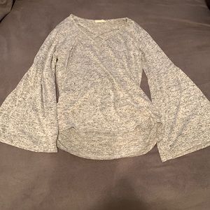 Olivia Rae Gray Long Sleeve -Shirt